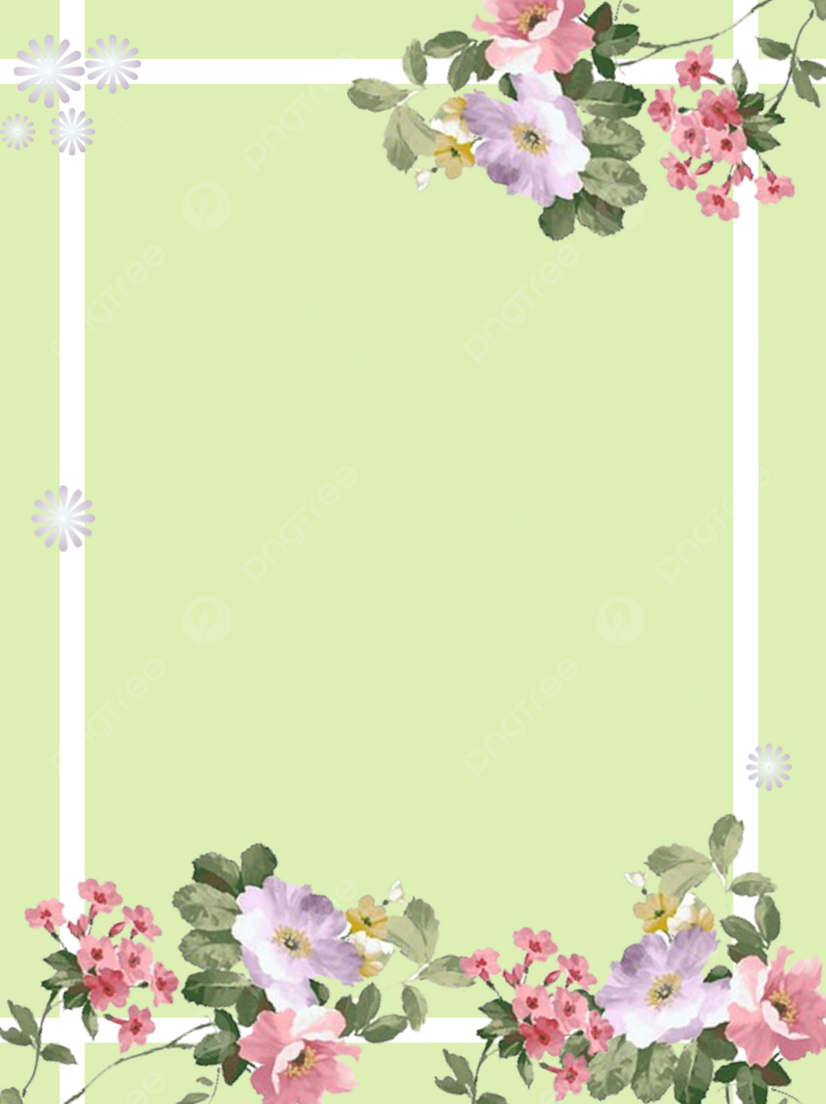 Light Floral Background