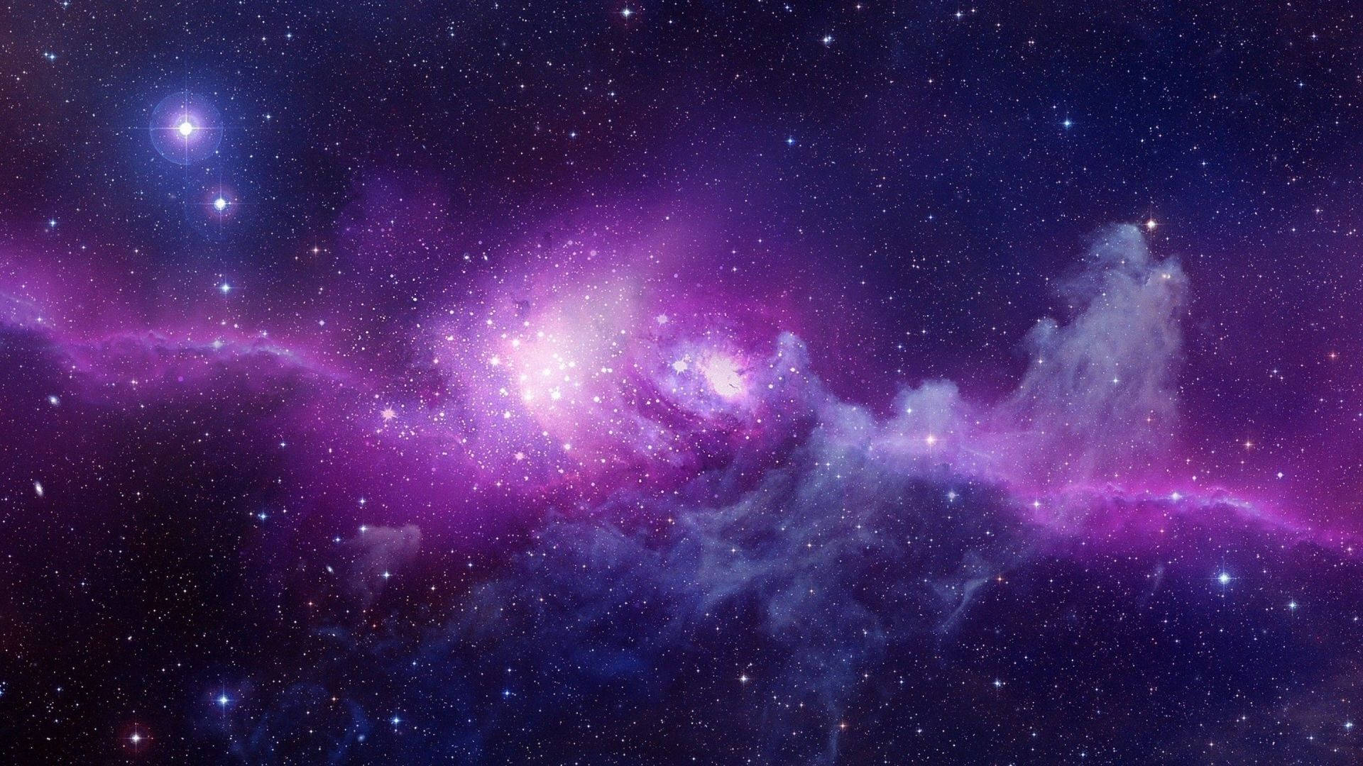 Light Purple Galaxy Background