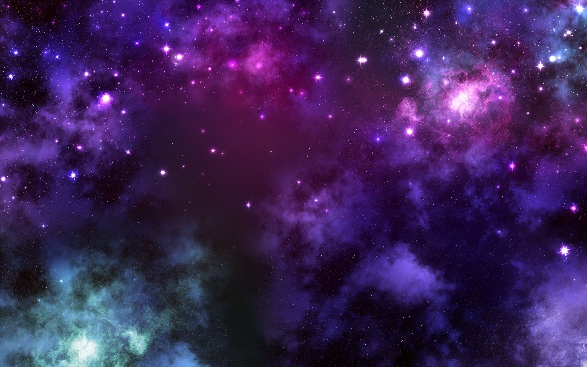 Light Purple Galaxy Background