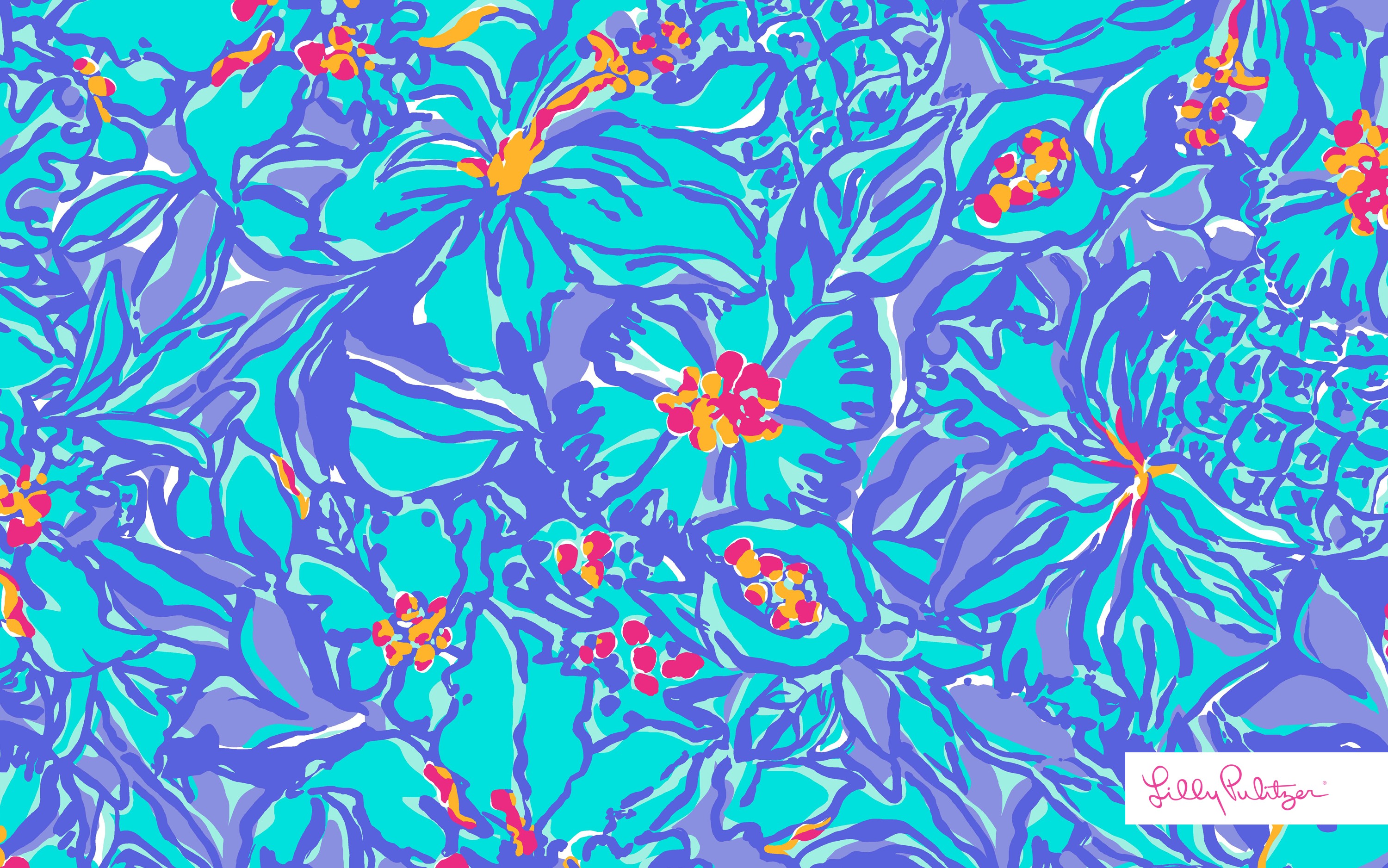 Lilly Pulitzer Screen Backgrounds