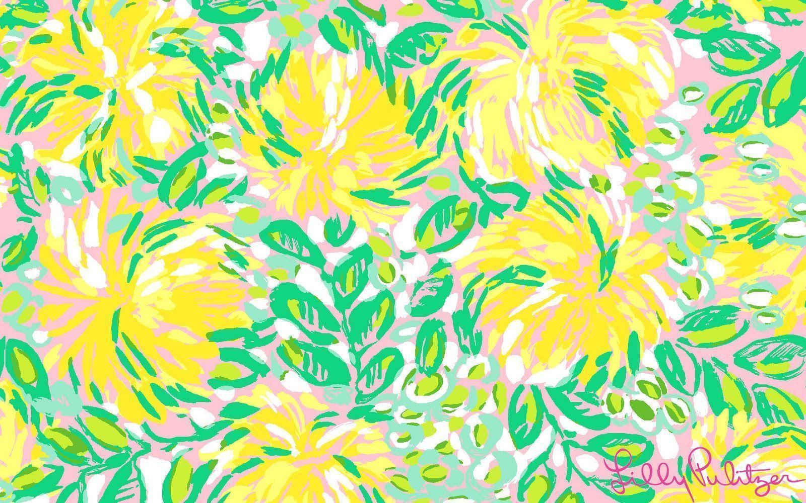 Lilly Pulitzer Screen Backgrounds