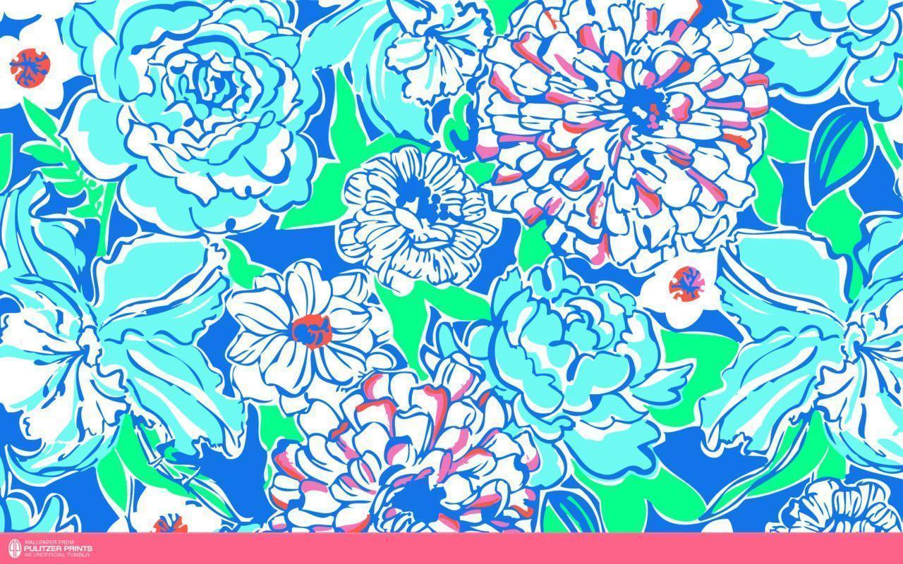 Lilly Pulitzer Screen Backgrounds