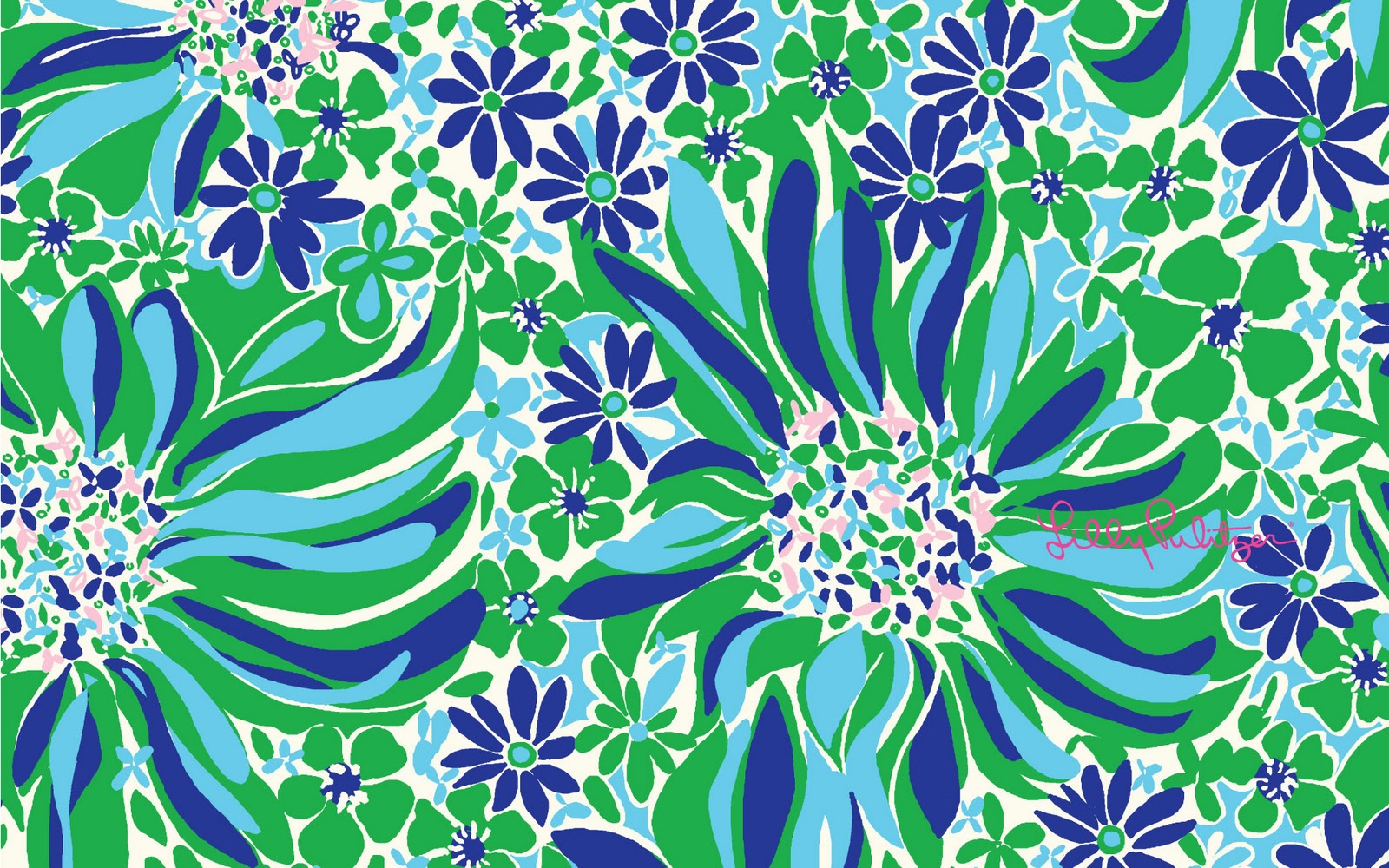 Lilly Pulitzer Screen Backgrounds