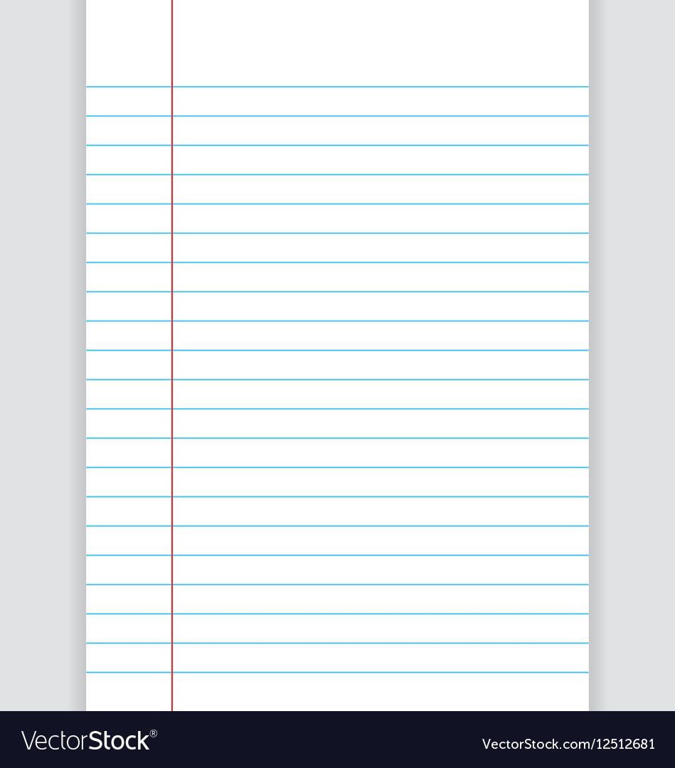 Lined Paper Background