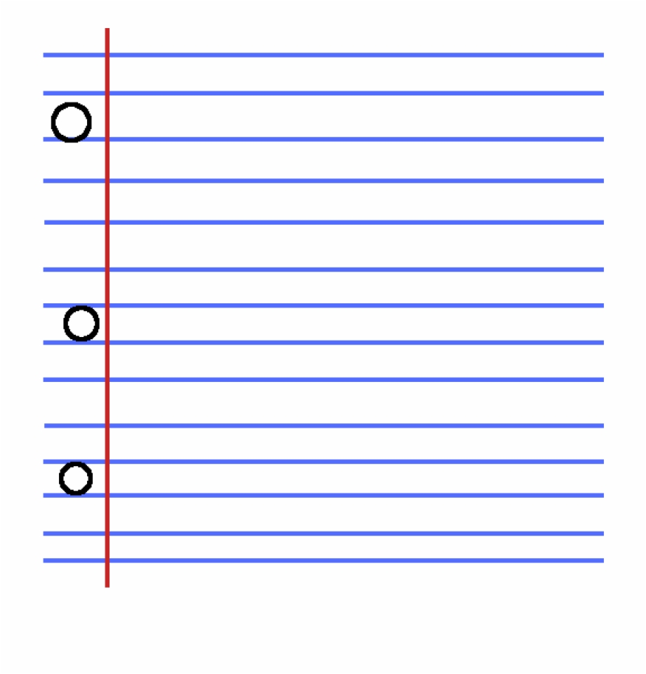 Lined Paper Background