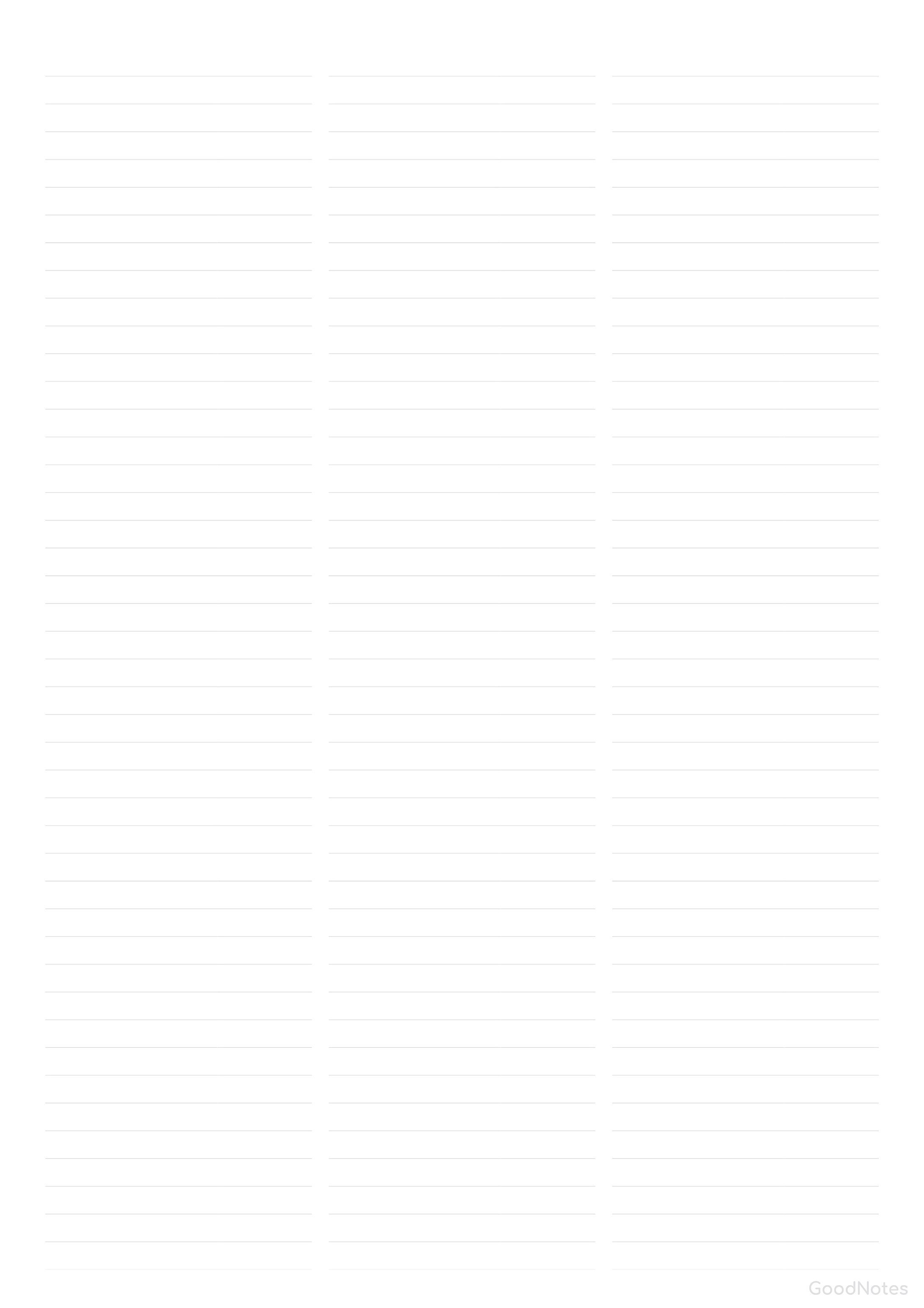 Lined Paper Background