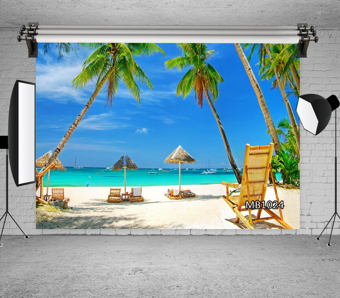 Luau Beach Background