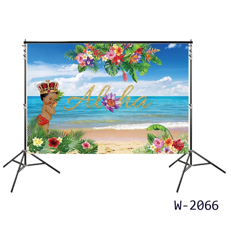 Luau Beach Background