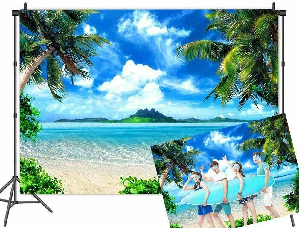 Luau Beach Background