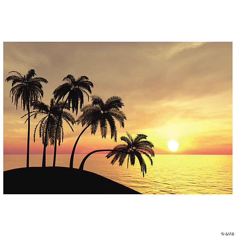 Luau Beach Background