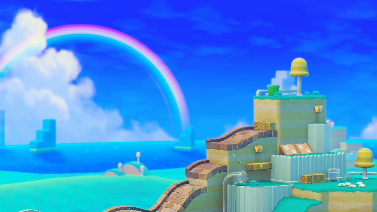 Mario Background 3D