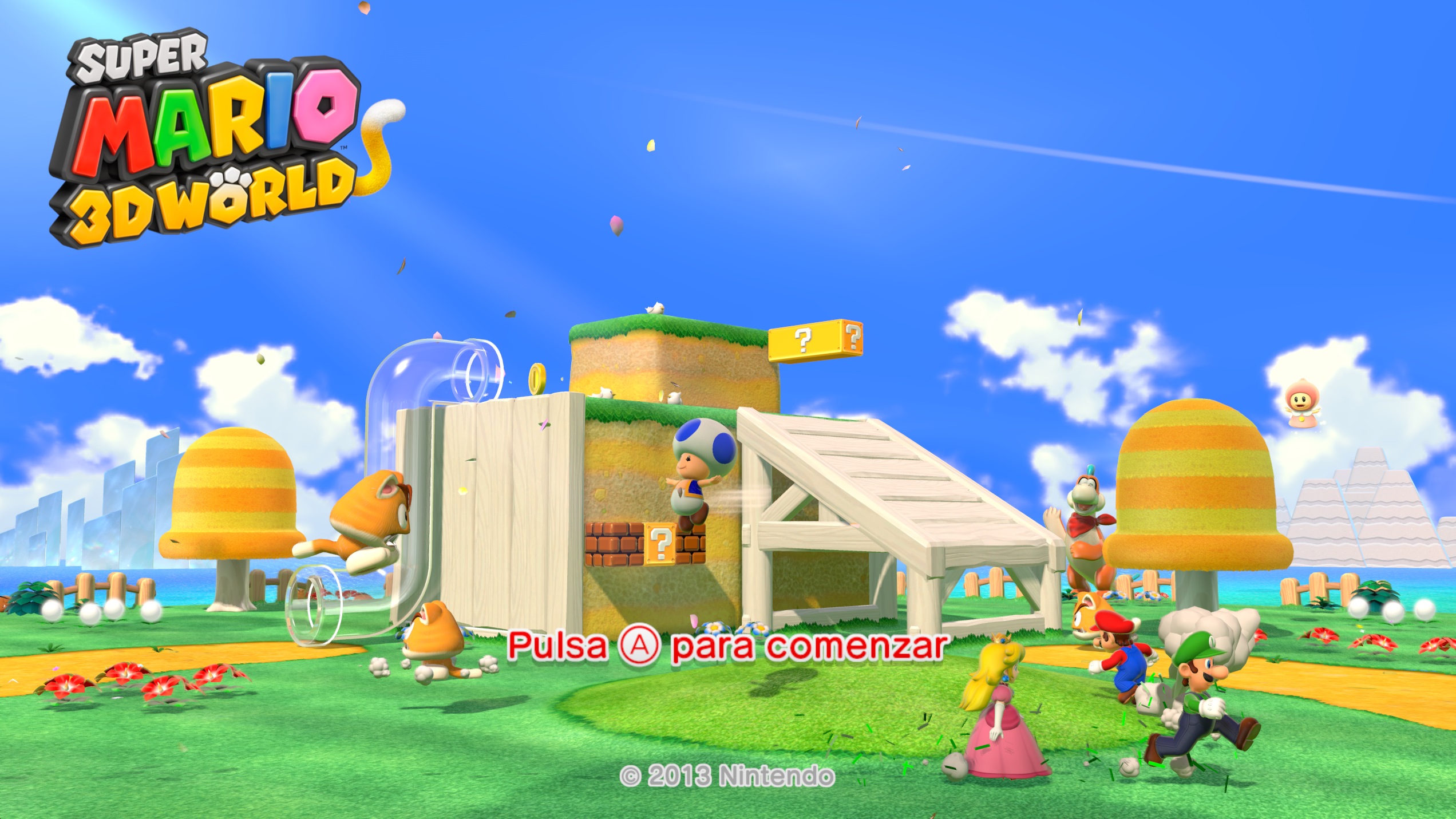 Mario Background 3D