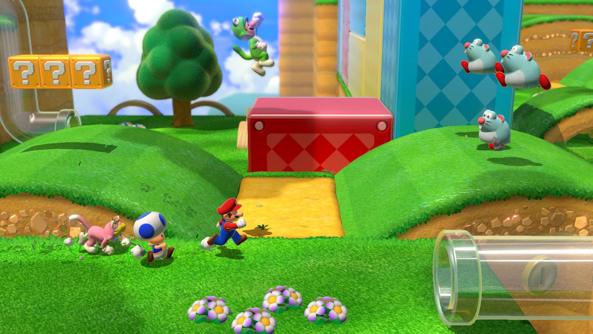 Mario Background 3D