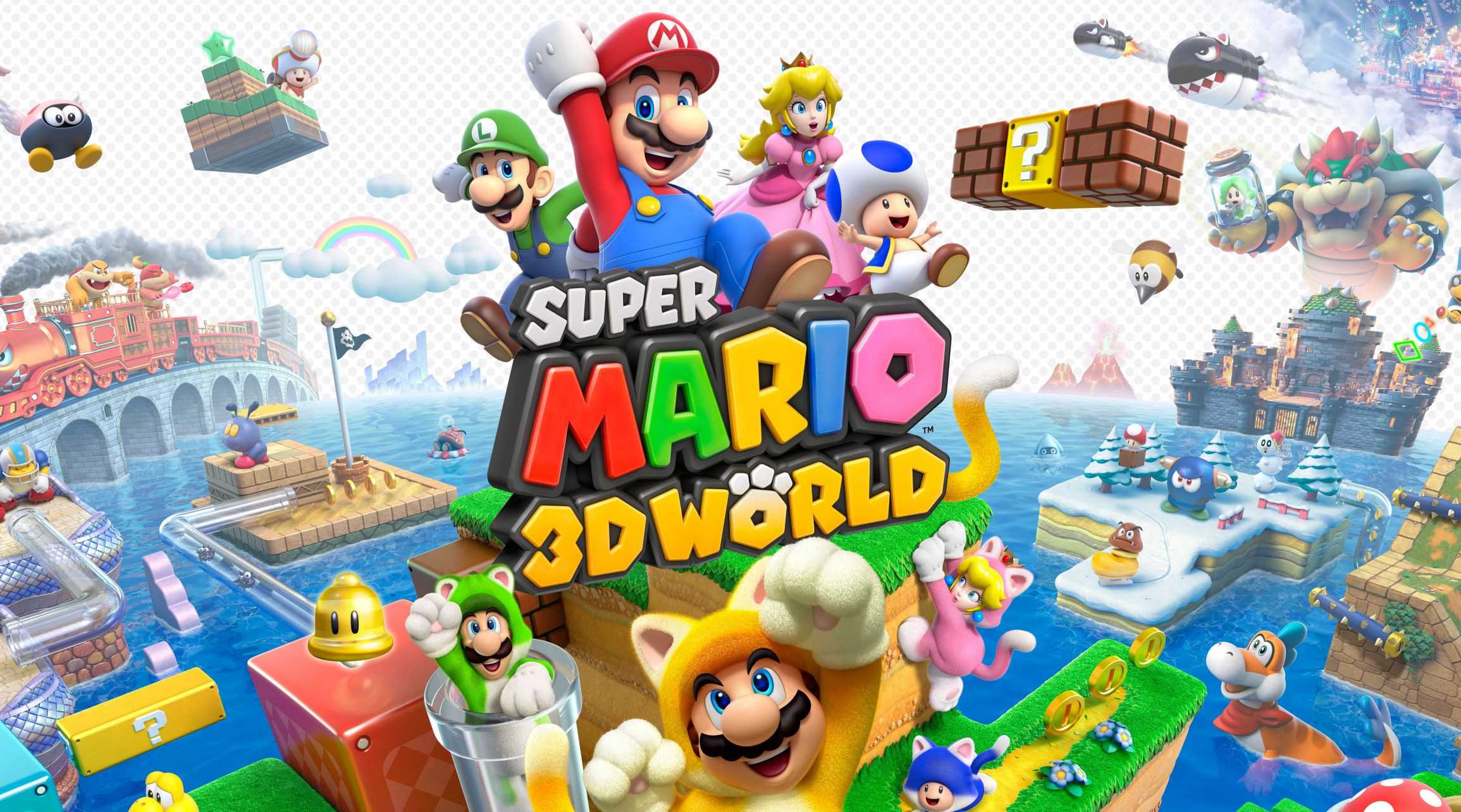 Mario Background 3D