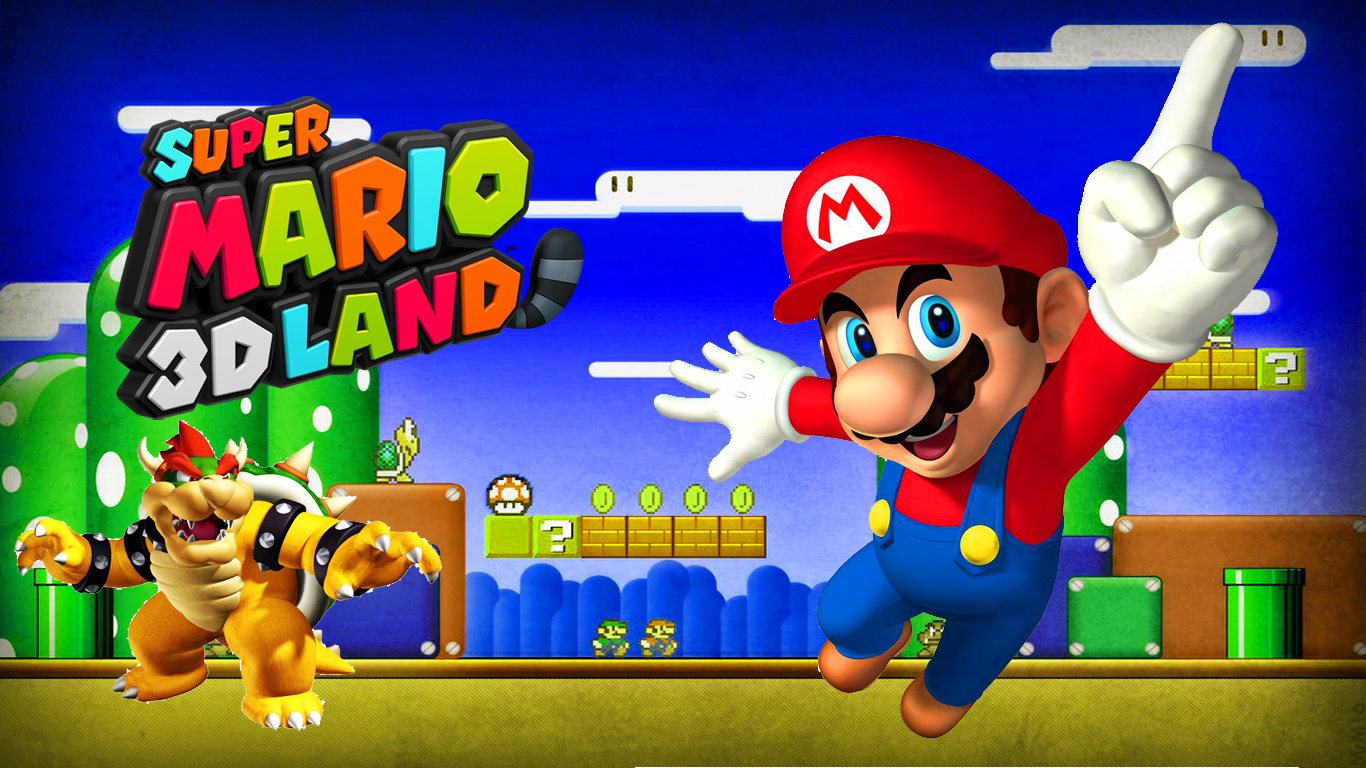 Mario Background 3D