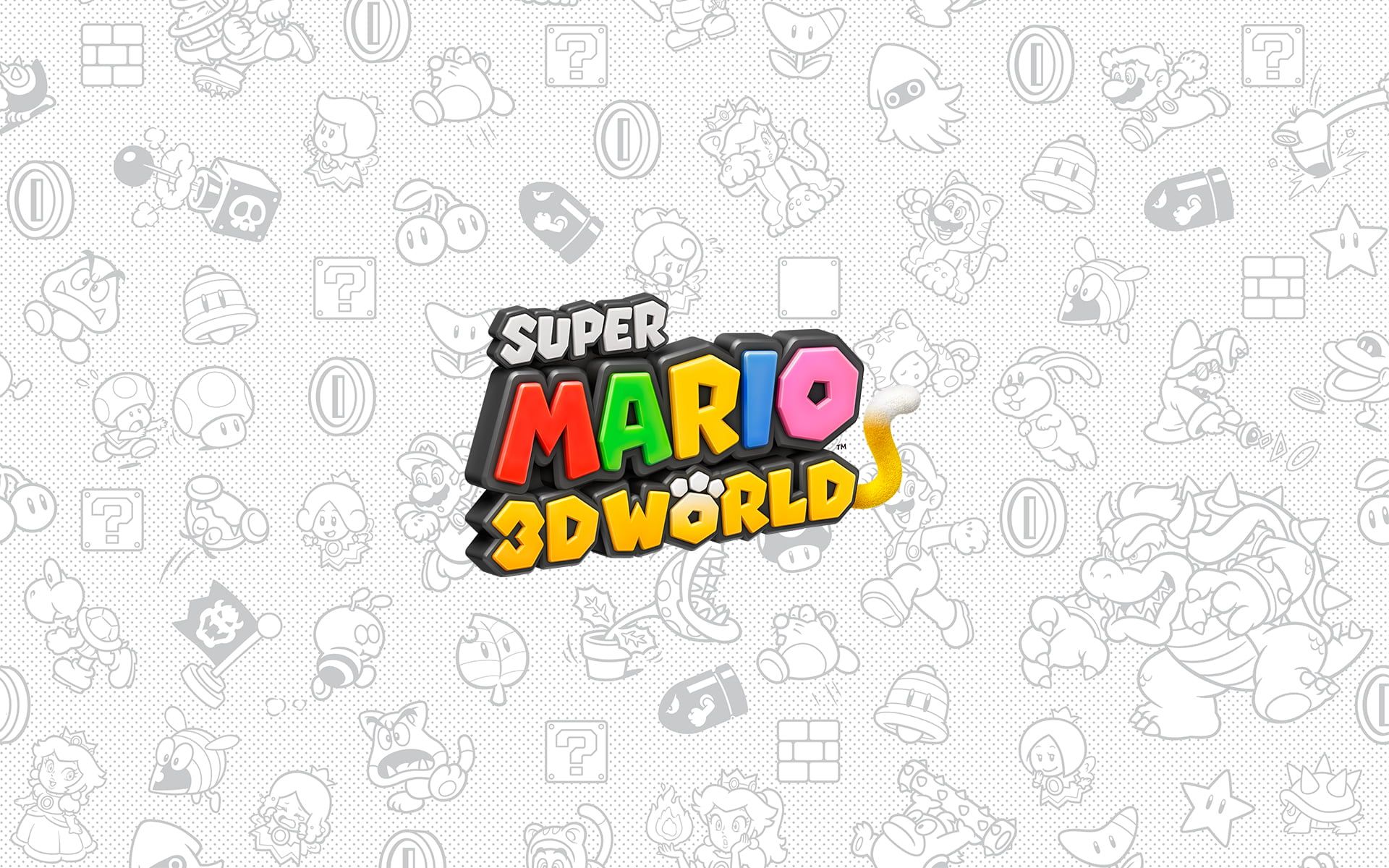 Mario Background 3D