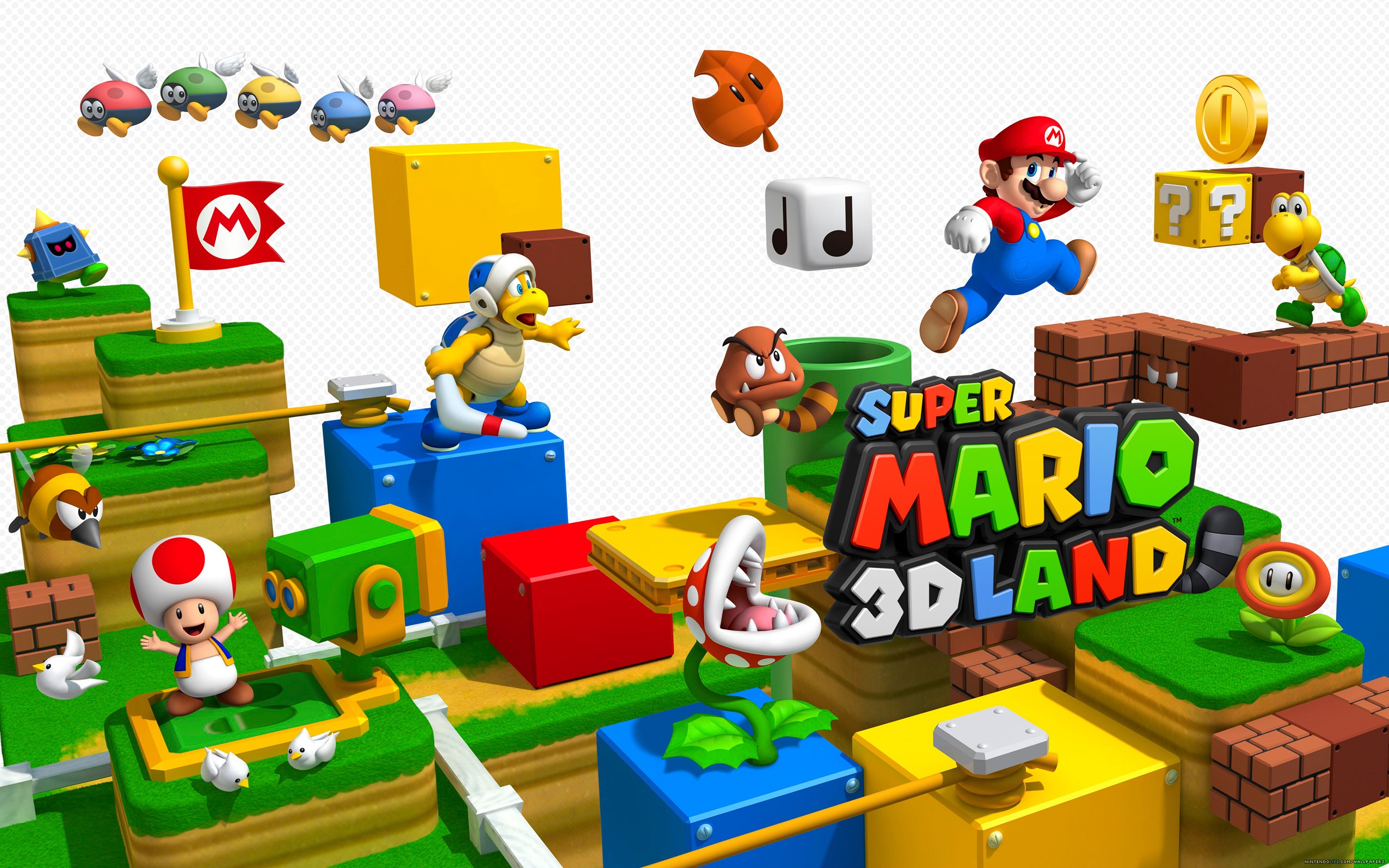 Mario Background 3D