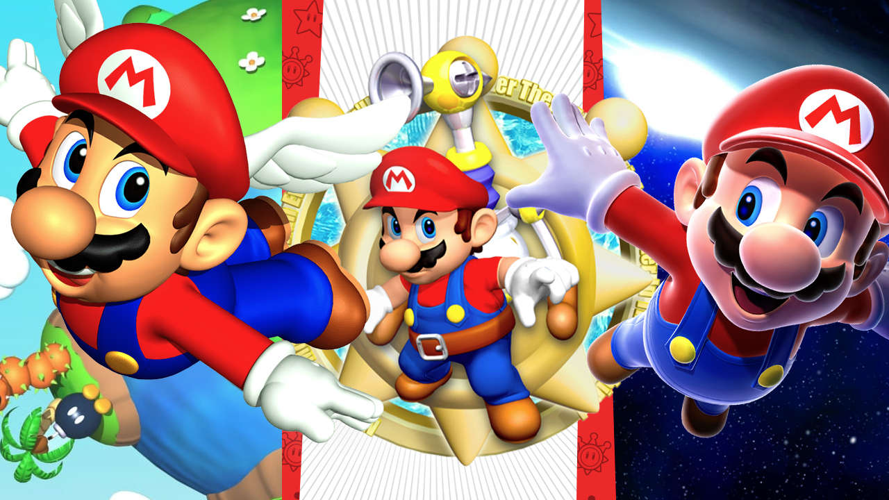 Mario Background 3D