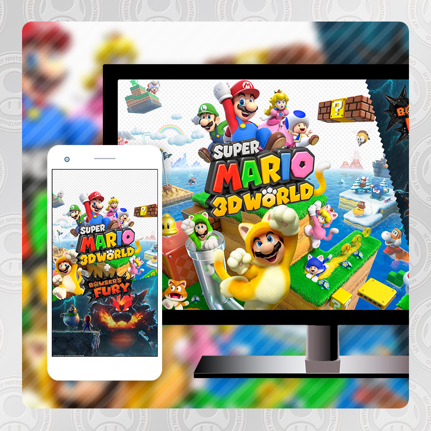 Mario Background 3D