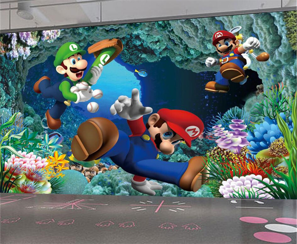 Mario Background 3D