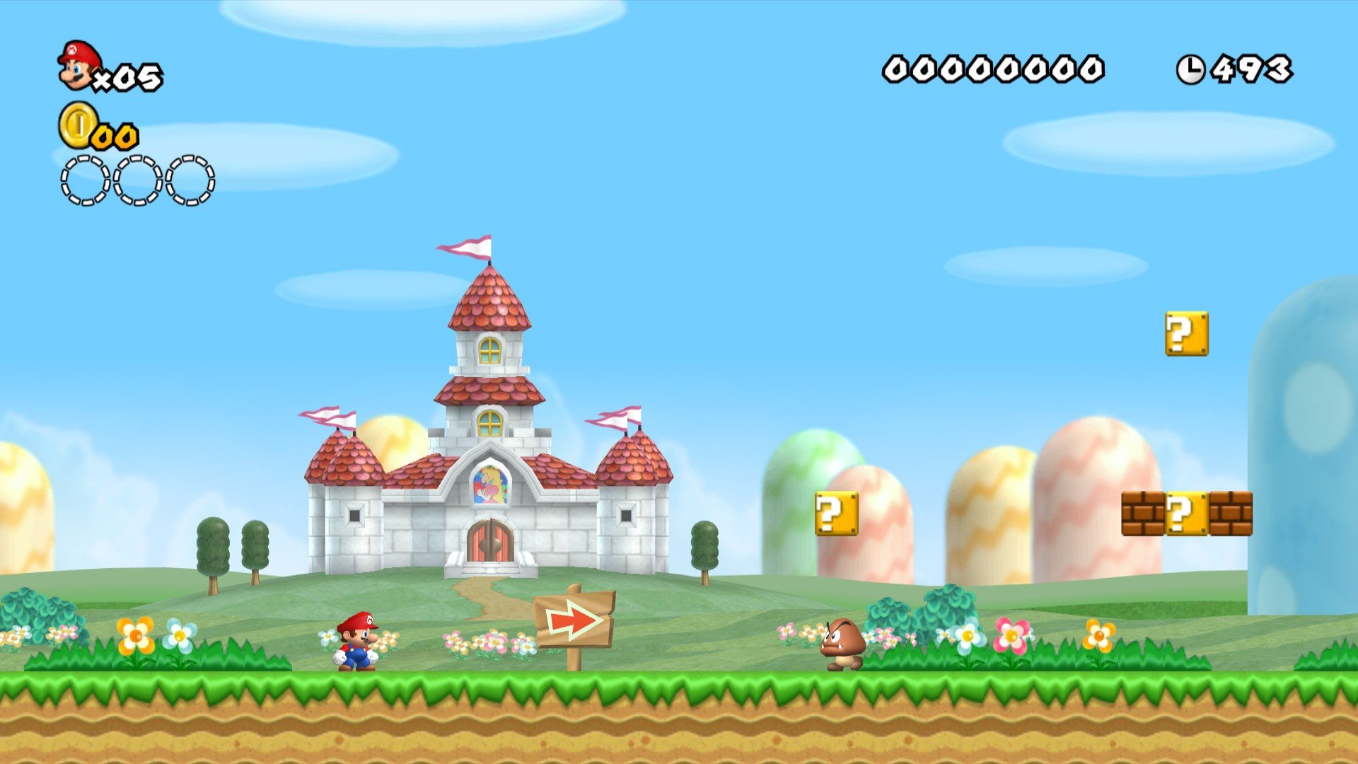 Mario Mushroom Background