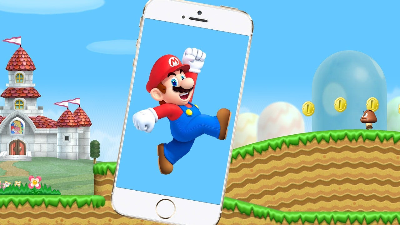 Mario Run Background