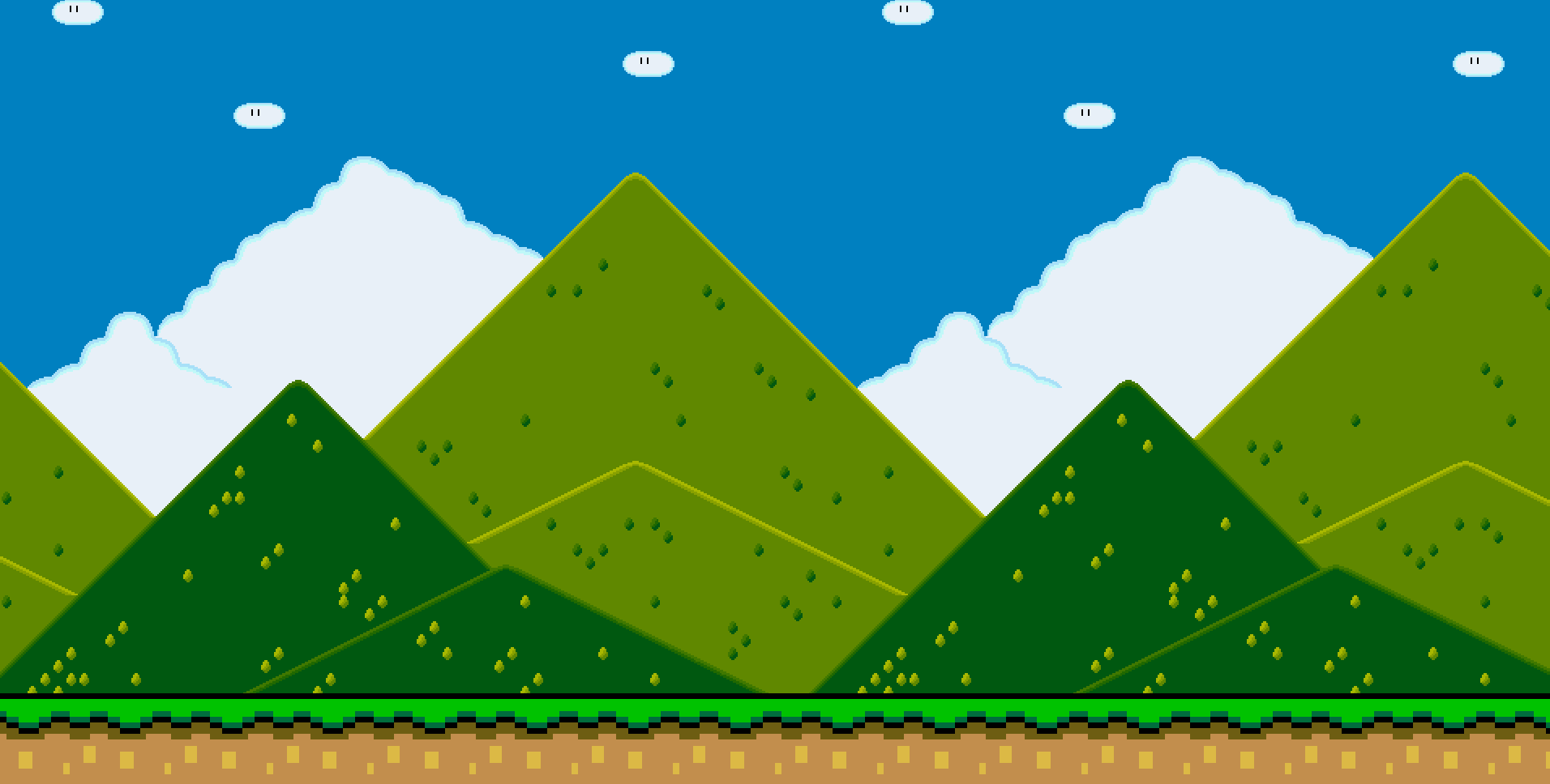 Mario World Background