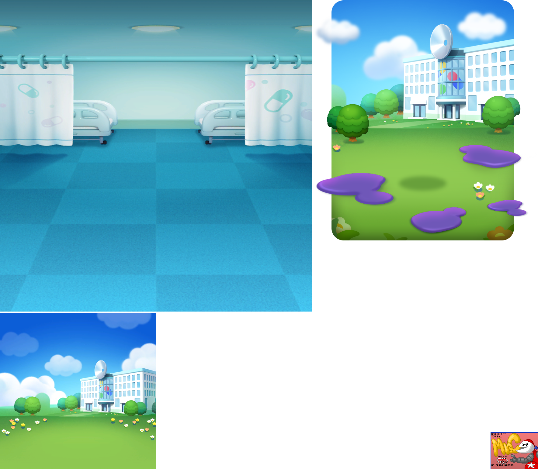 Mario World Background