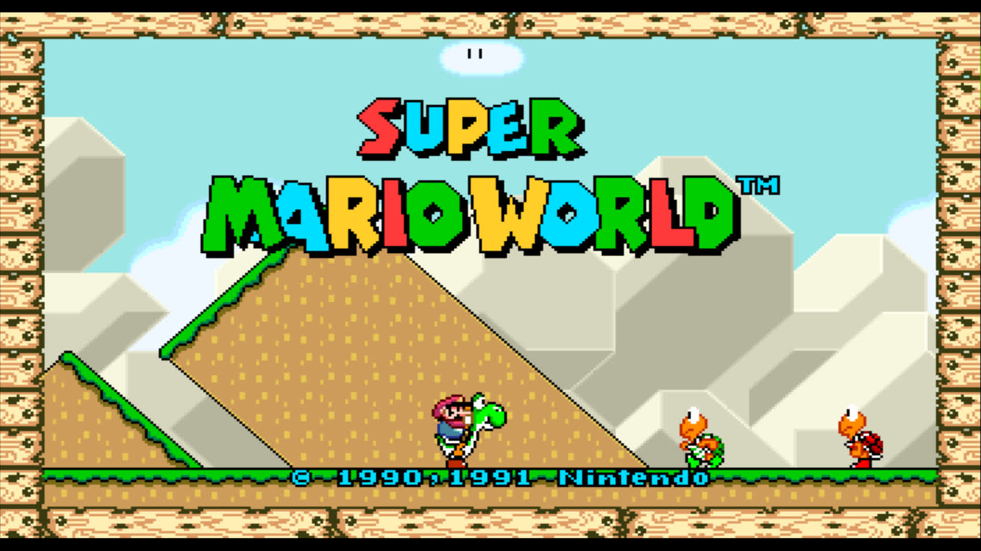 Mario World Background