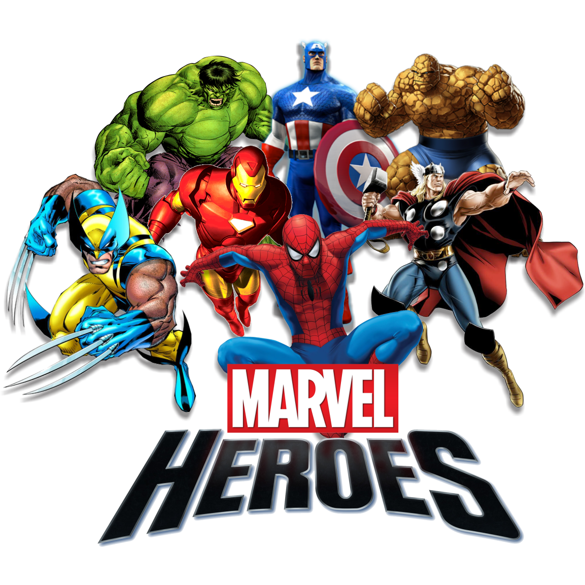 Marvel Superheroes Background