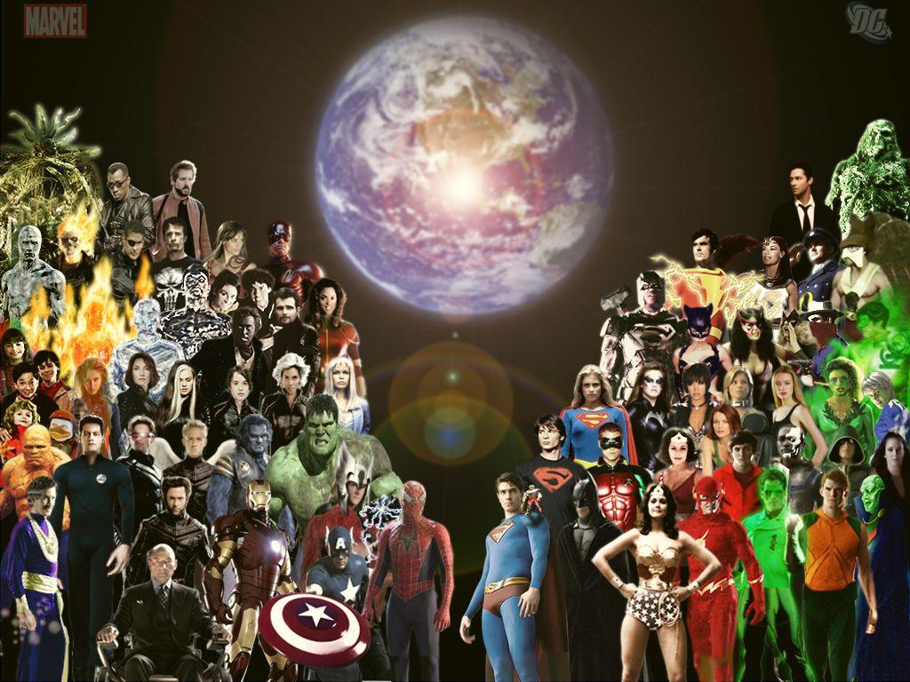 Marvel Superheroes Background