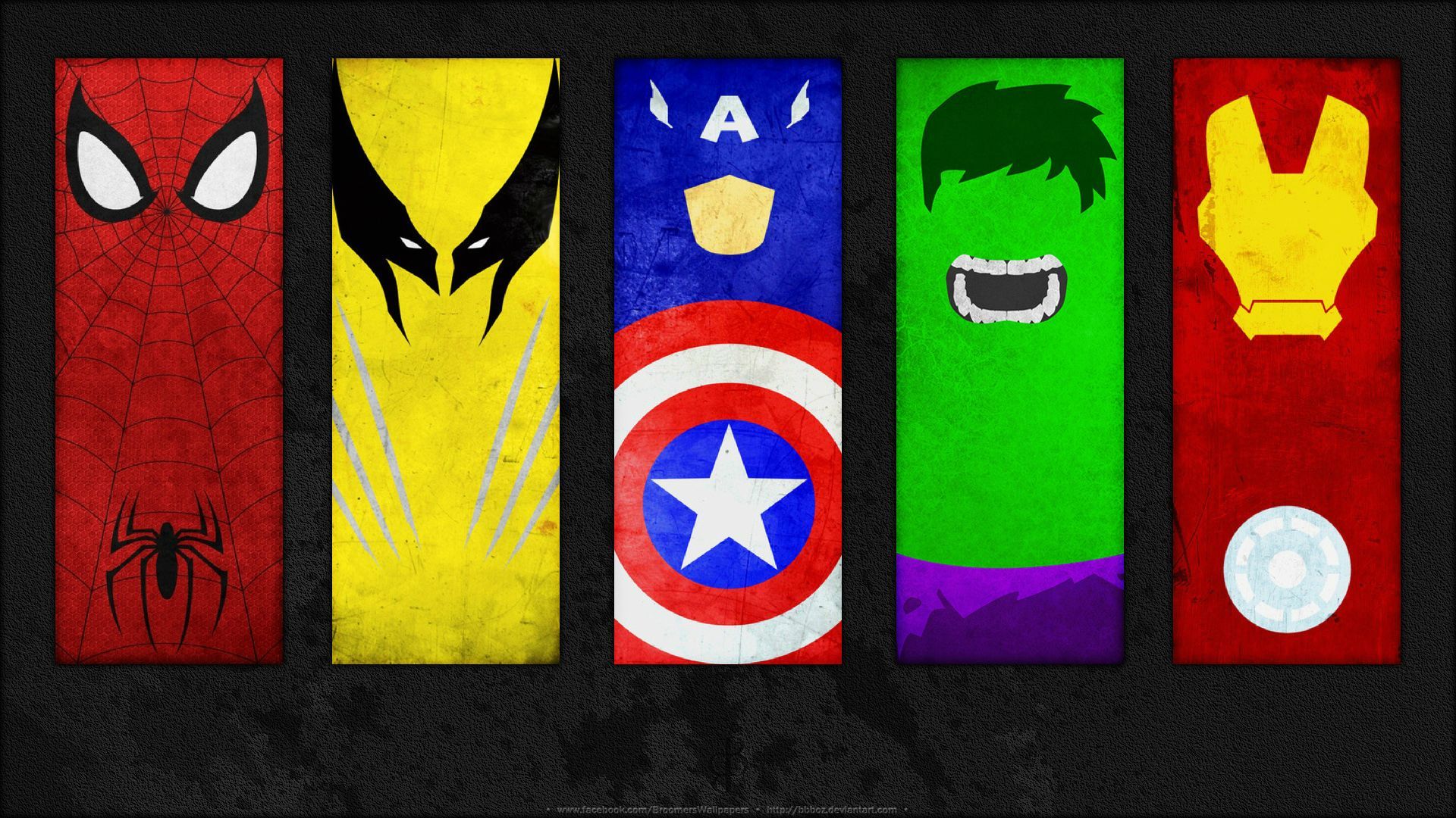 Marvel Superheroes Background