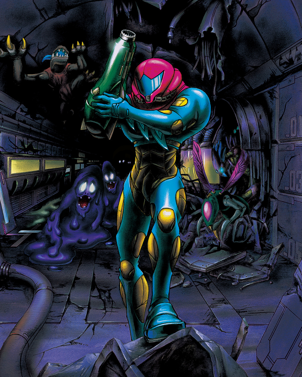 Metroid Backgrounds