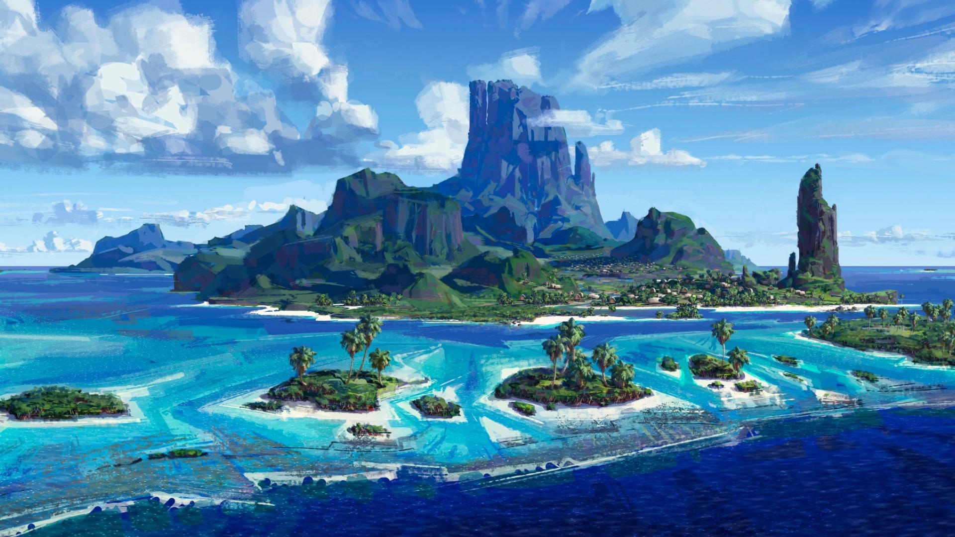 Moana Background