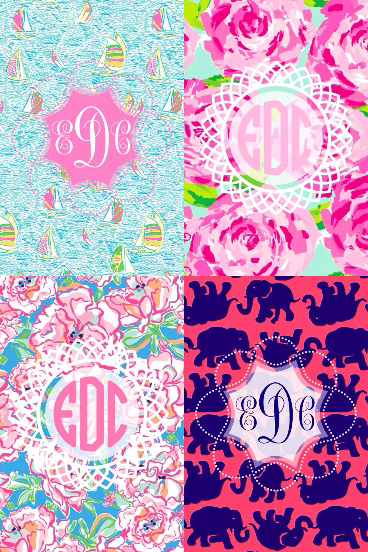 Monogram Desktop Background