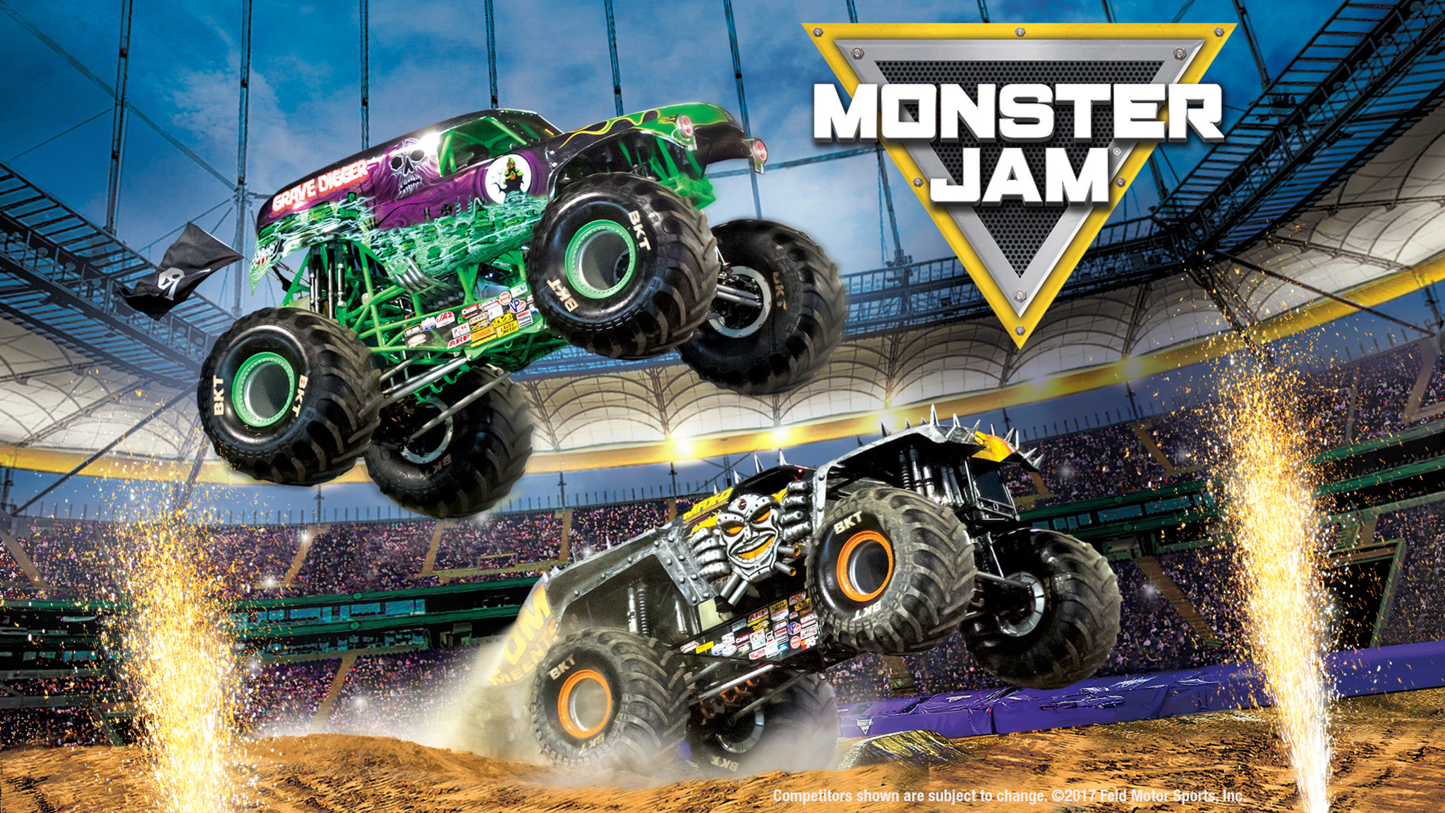 Monster Jam Background