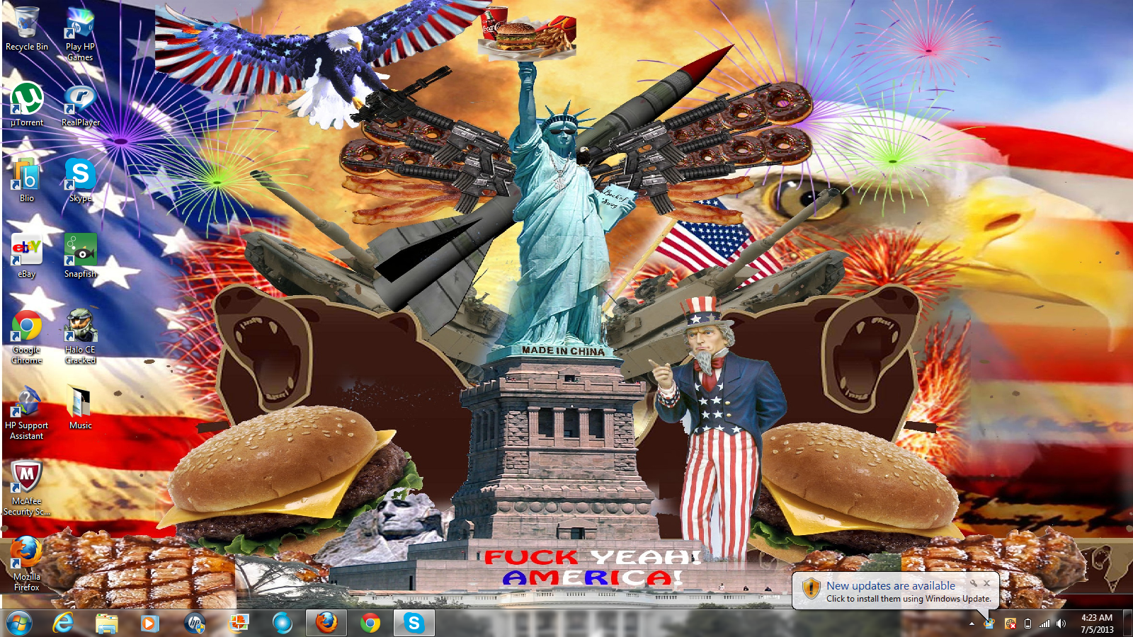 Murica Background