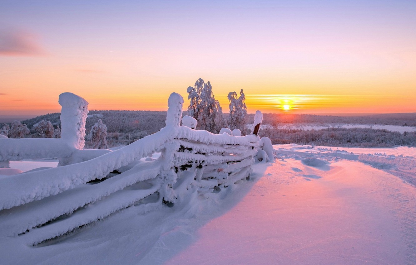 Nature Background Winter