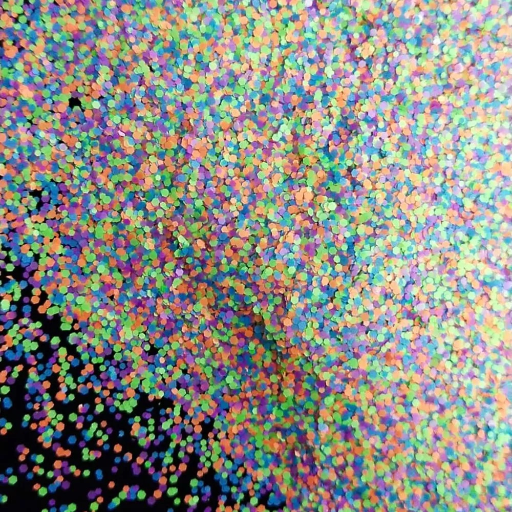 Neon Glitter Background