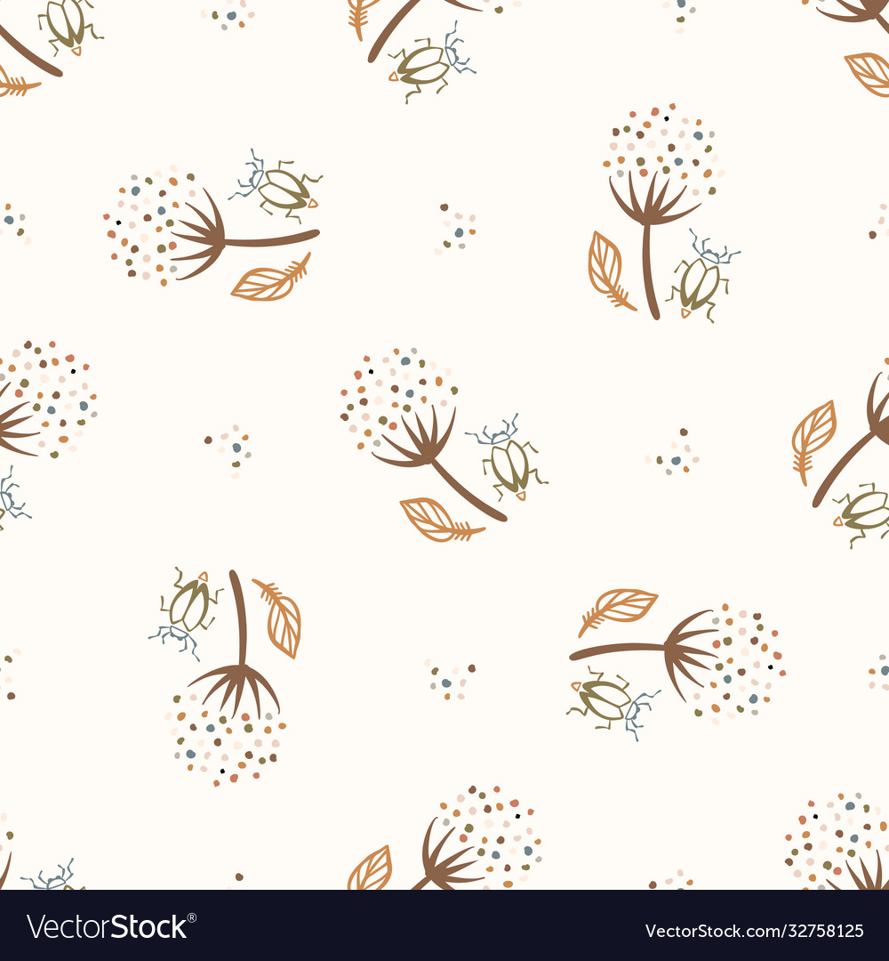 Neutral Flower Background