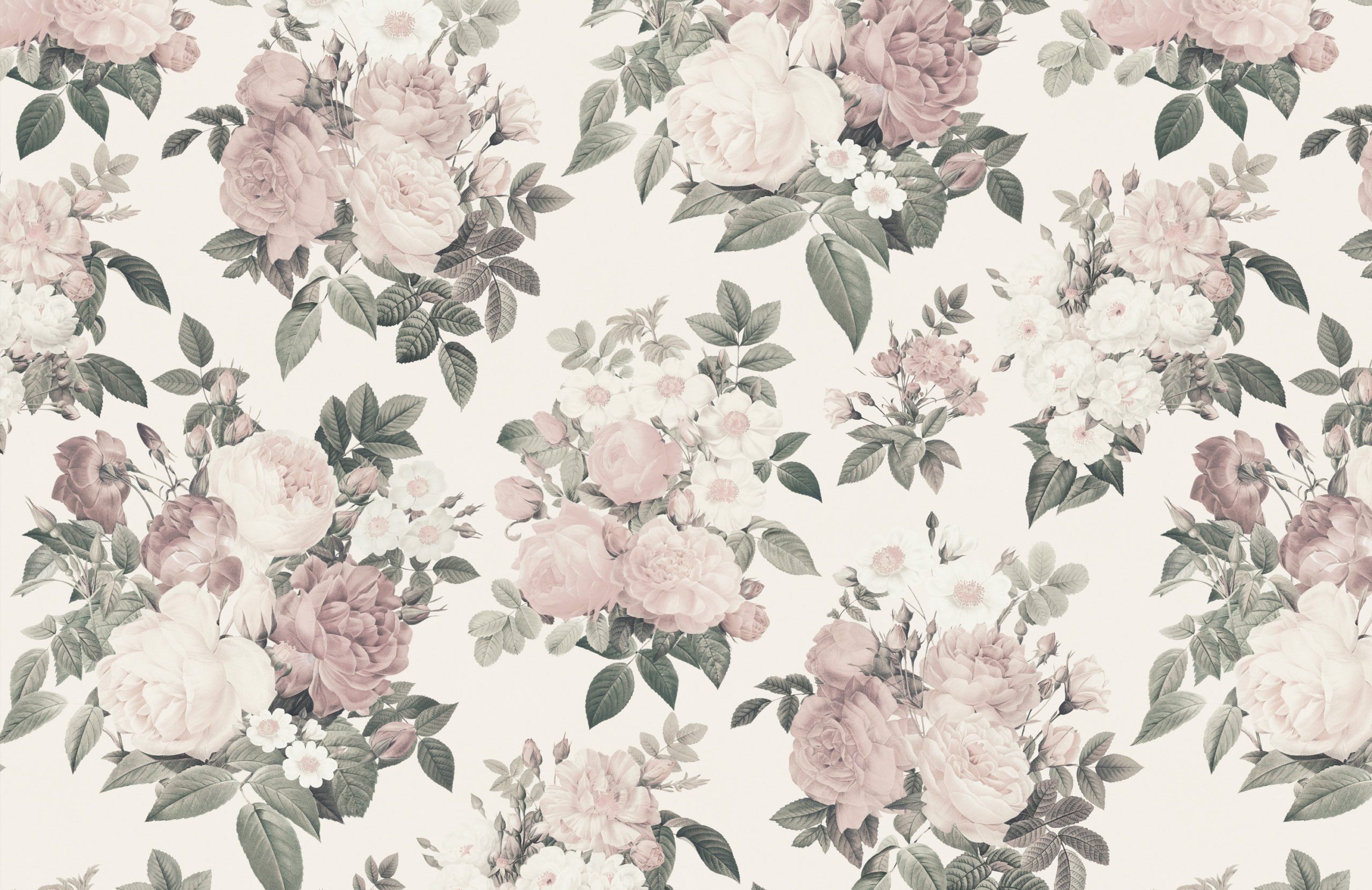 Neutral Flower Background