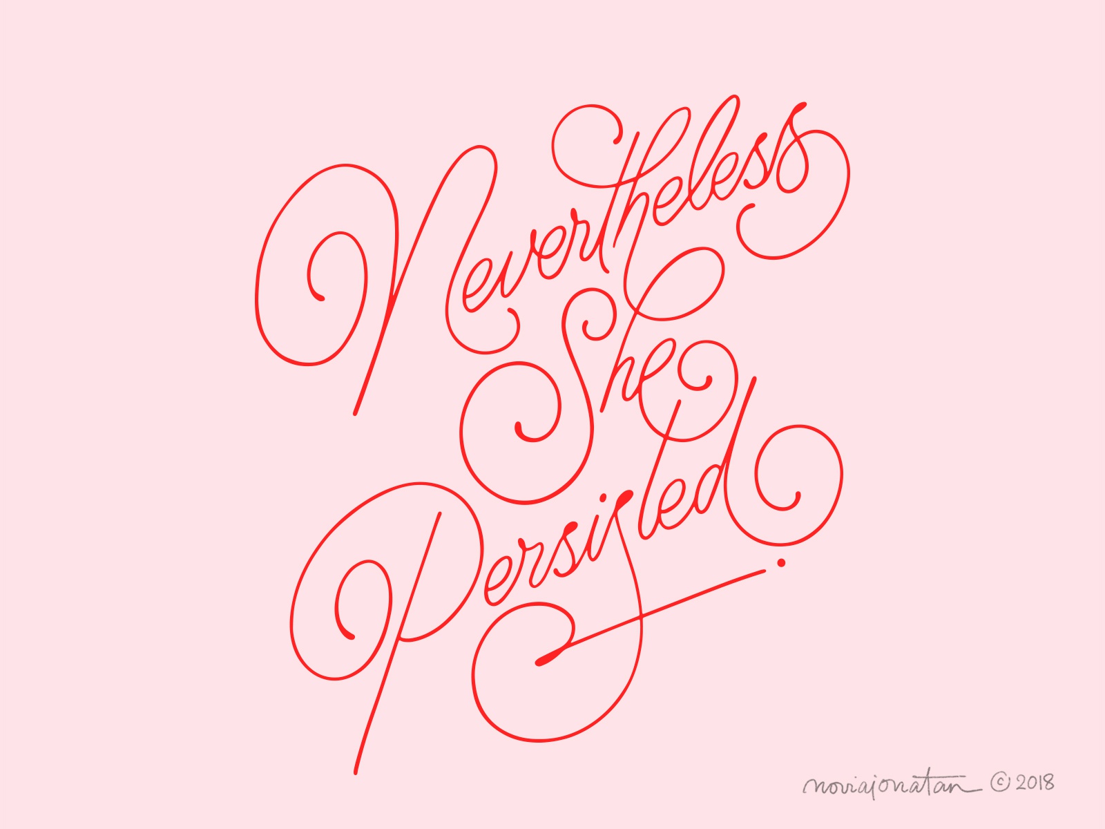 Nevertheless She Persisted Background