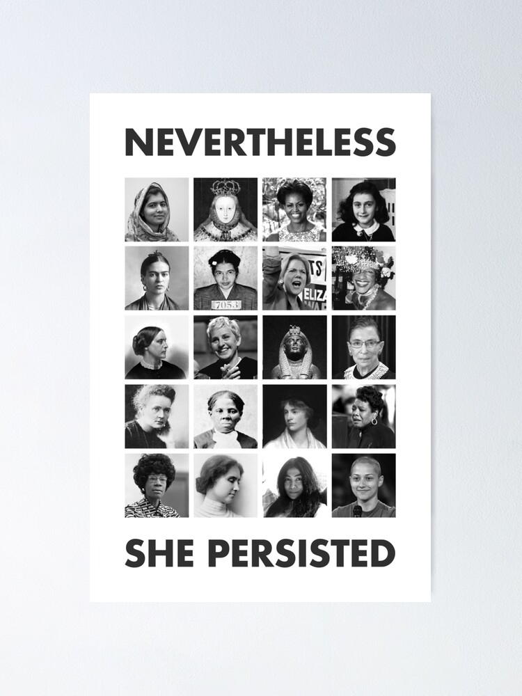 Nevertheless She Persisted Background