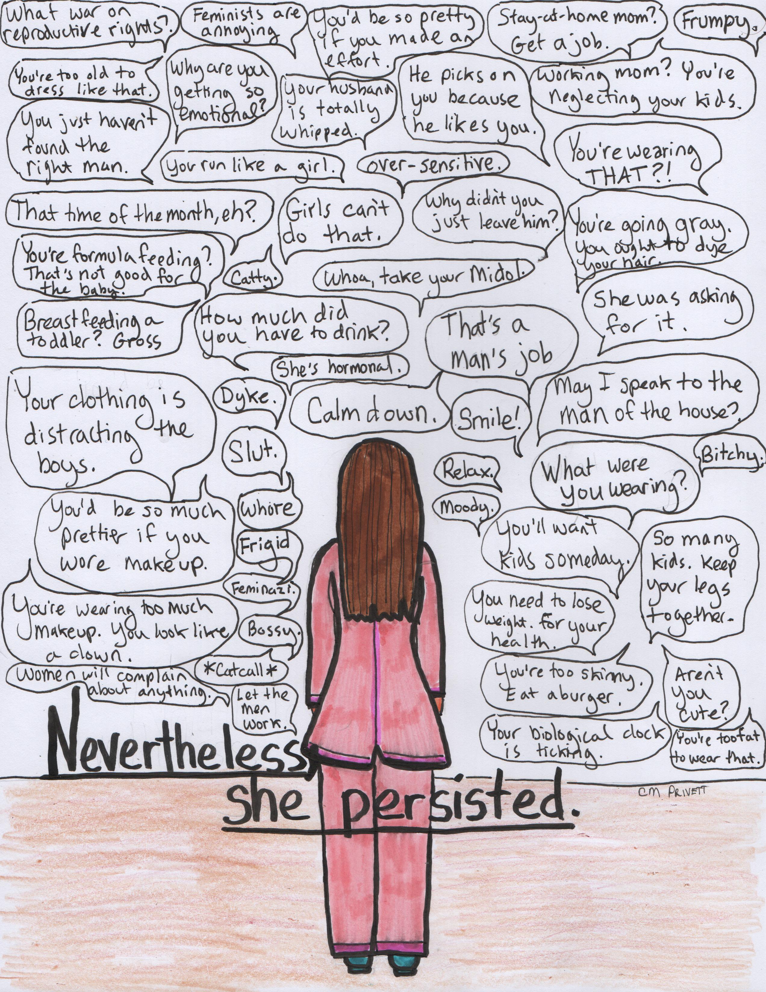 Nevertheless She Persisted Background