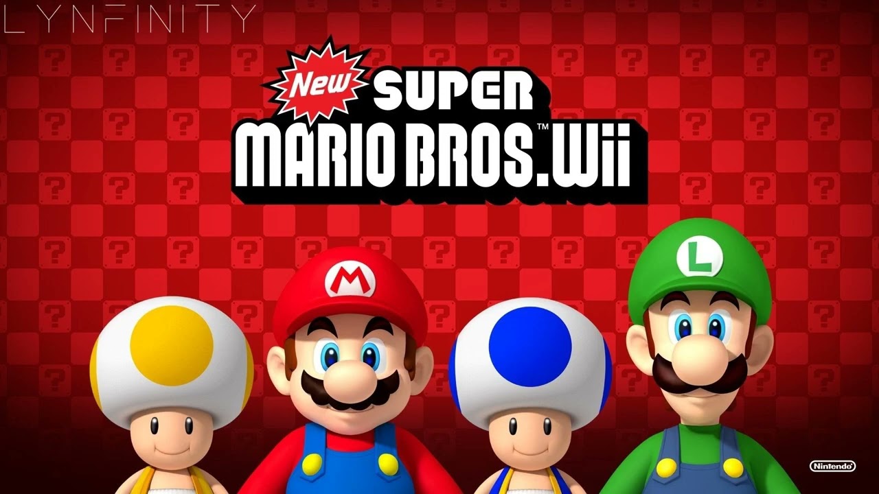 New Super Mario Bros Wii Background