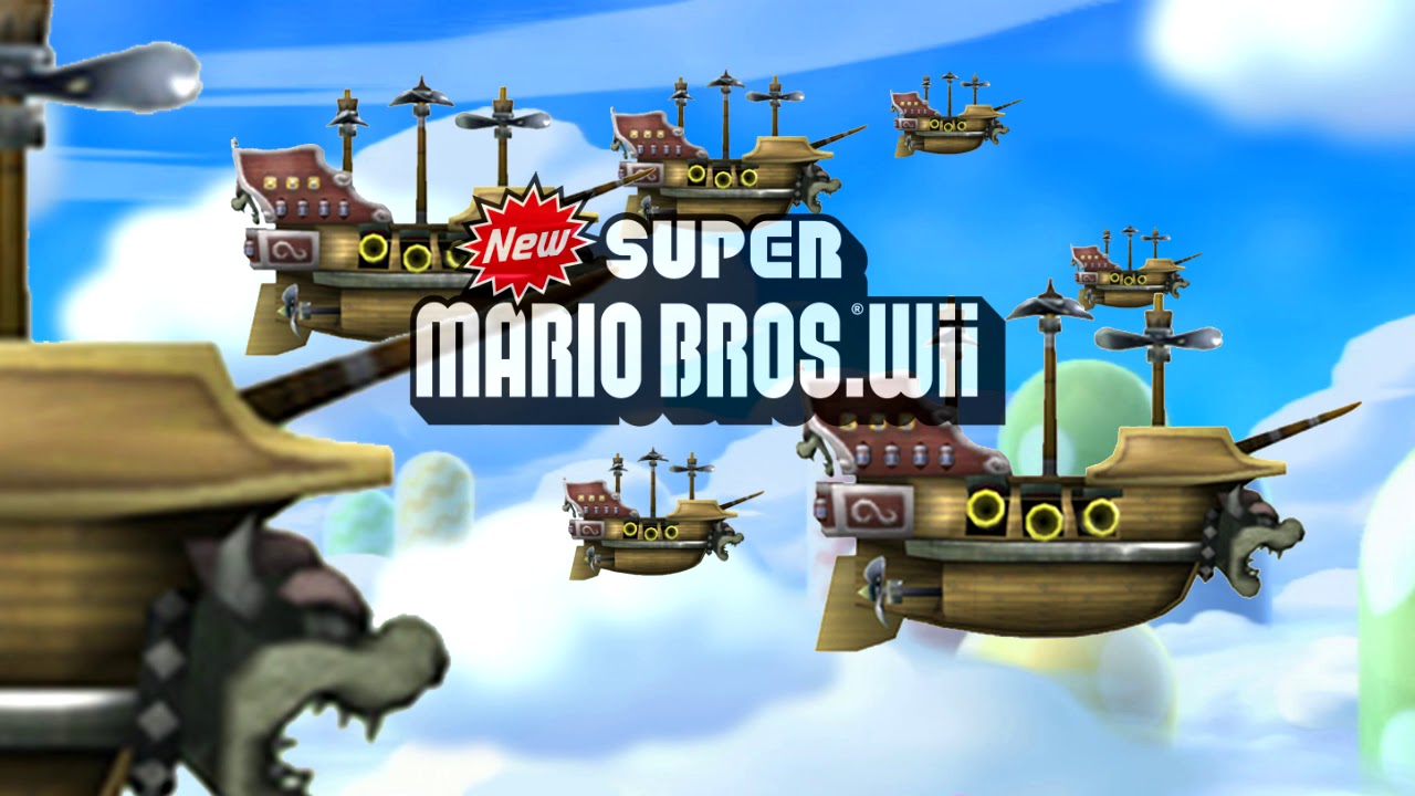 New Super Mario Bros Wii Background