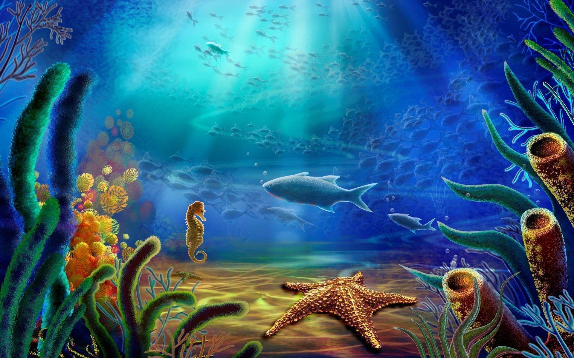 Ocean Life Background