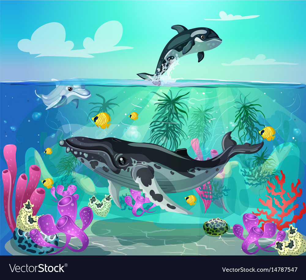 Ocean Life Background