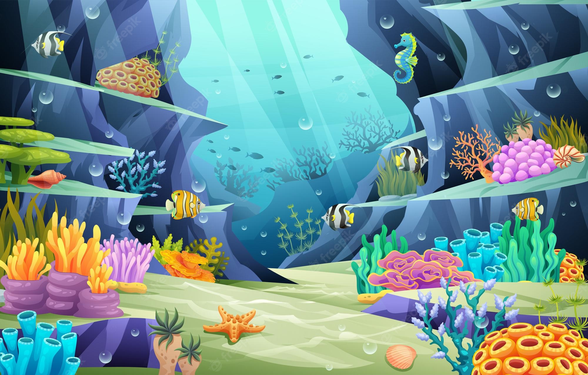 Ocean Life Background