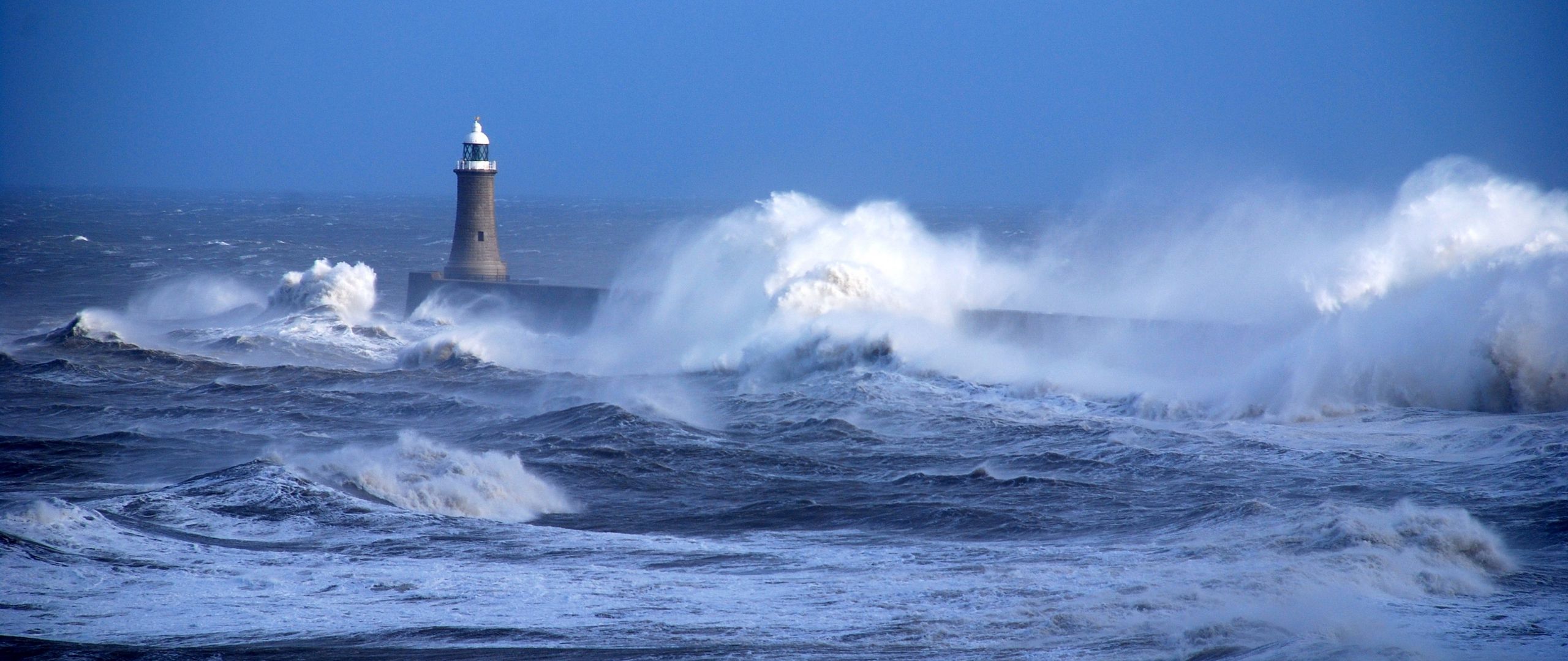 Ocean Storm Background